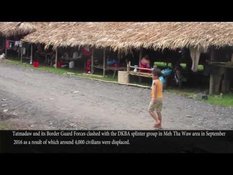 Embedded thumbnail for Ongoing militarisation in southeast Myanmar (KHRG - October 2016)