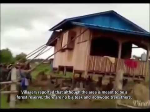 Embedded thumbnail for Forced relocation and destruction of villagers’ shelters by Burma/Myanmar Government in June 2015